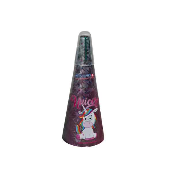 Vulkan Gold mit Blau Pink Blink