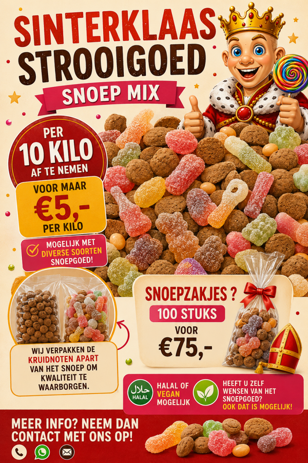 Sinterklaas strooigoed snoepmix  10kg