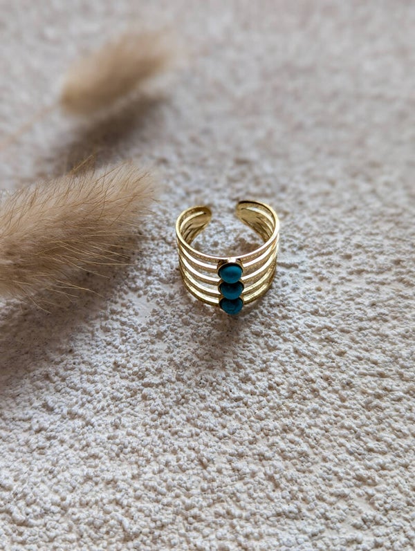 Ring "türkise Steine"