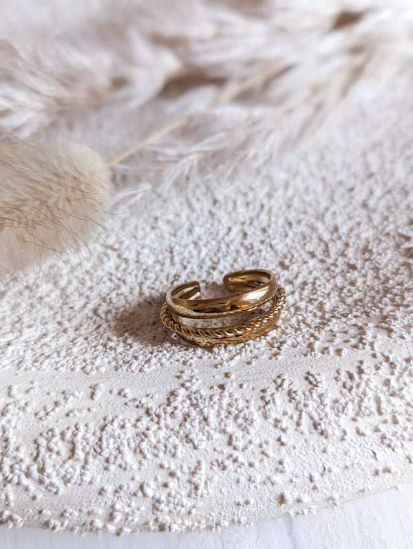 Ring gold "3er Ring"