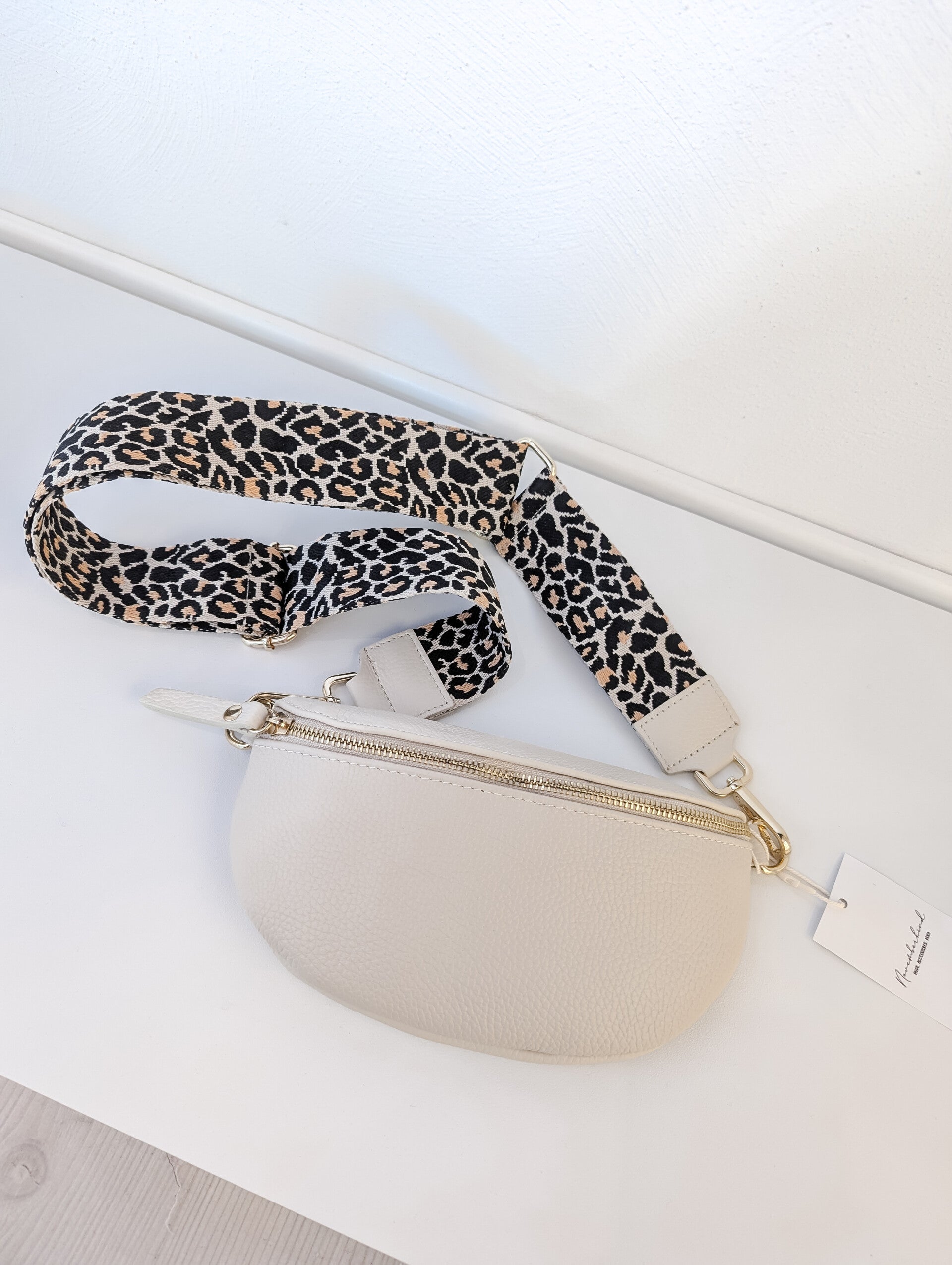 Gürteltasche beige inkl. Taschengurt