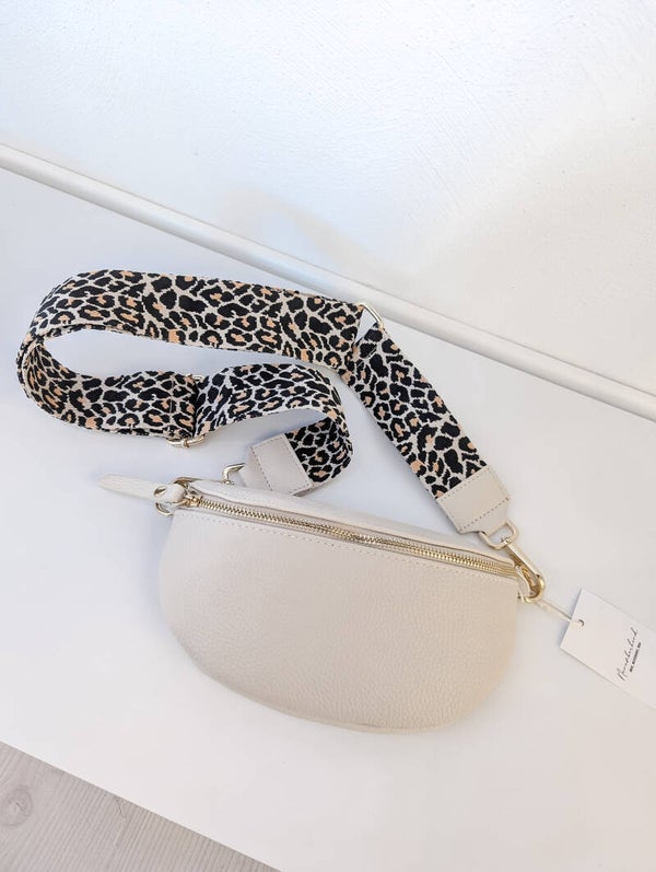 Gürteltasche beige inkl. Taschengurt