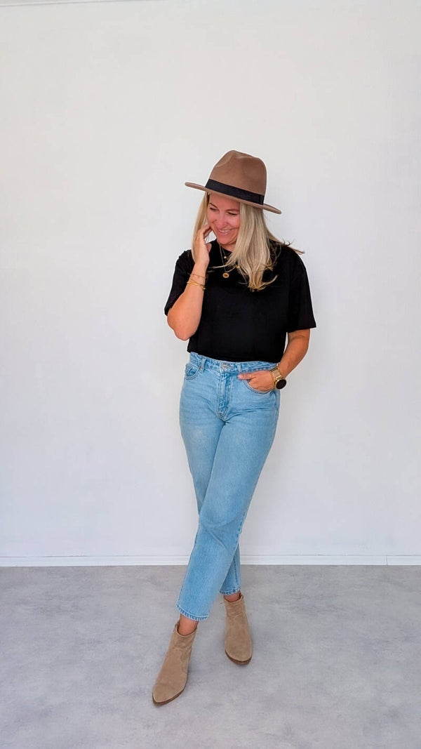 Crop T- Shirt 100% Baumwolle S/M & M/L
