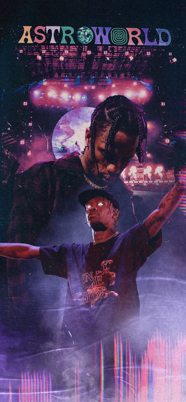 Custom Travis Scott Wallpaper