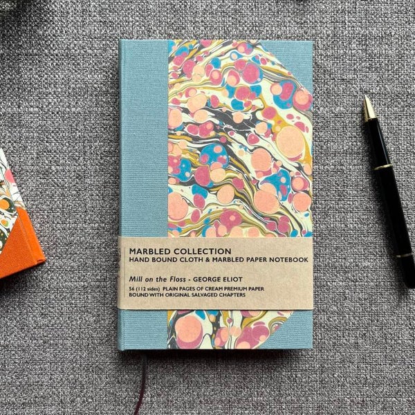 Mill on the Floss by George Elliot - Cloth & marbled paper