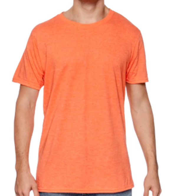 Gildan Light Cotton-Heather Orange