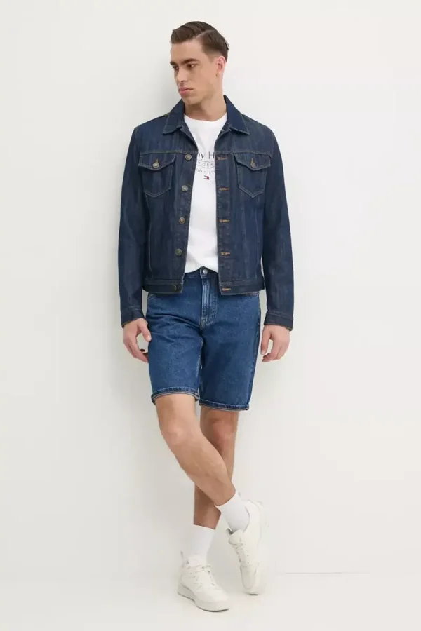 Calvin Klein Jeans Men’s Light Blue Cotton Shorts