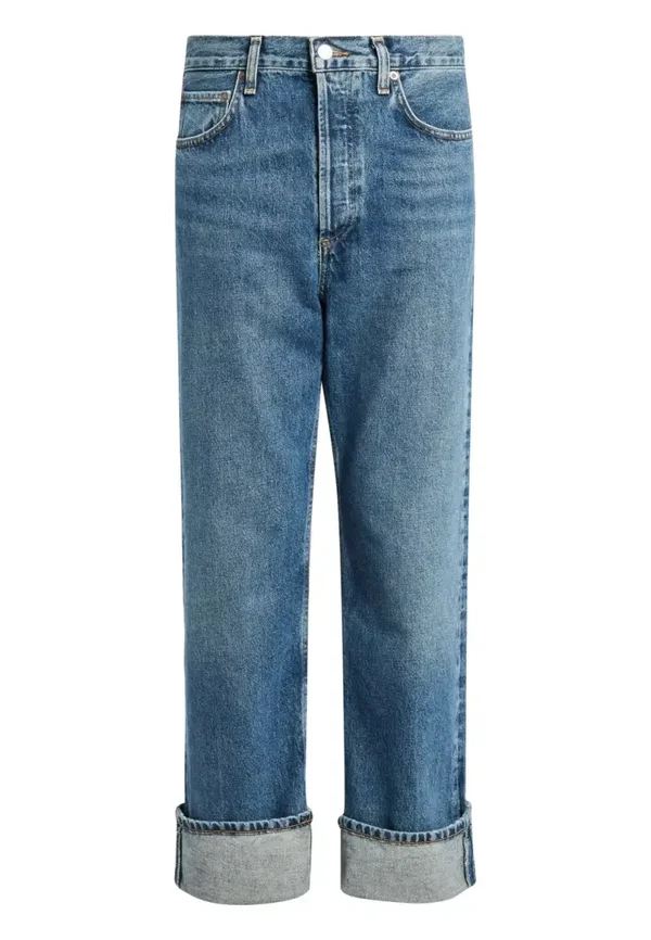 AGOLDE Fran Jeans High-Waisted Straight Fit Denim for Women
