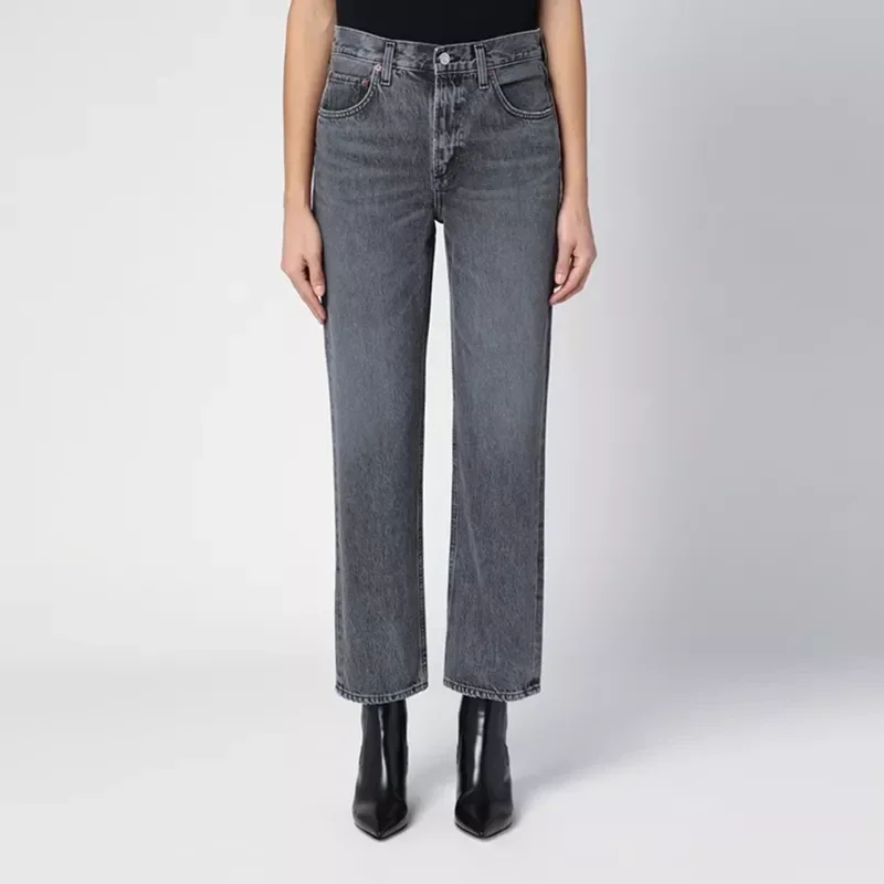 AGOLDE Cotton Denim Pants