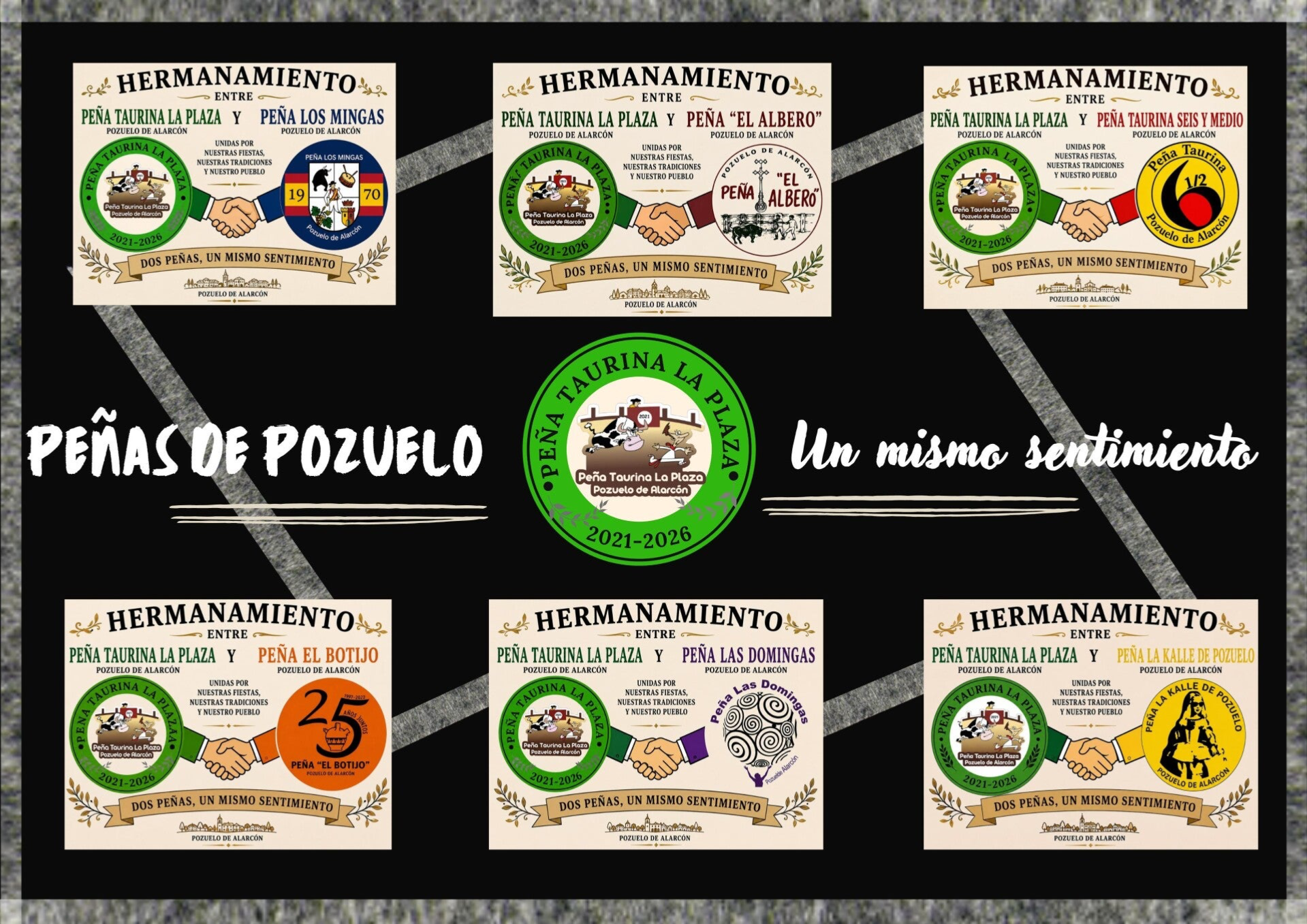 Hermanamiento peñas de pozuelo