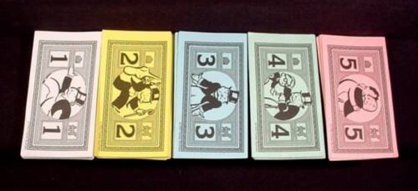 Monopoly Jr Money