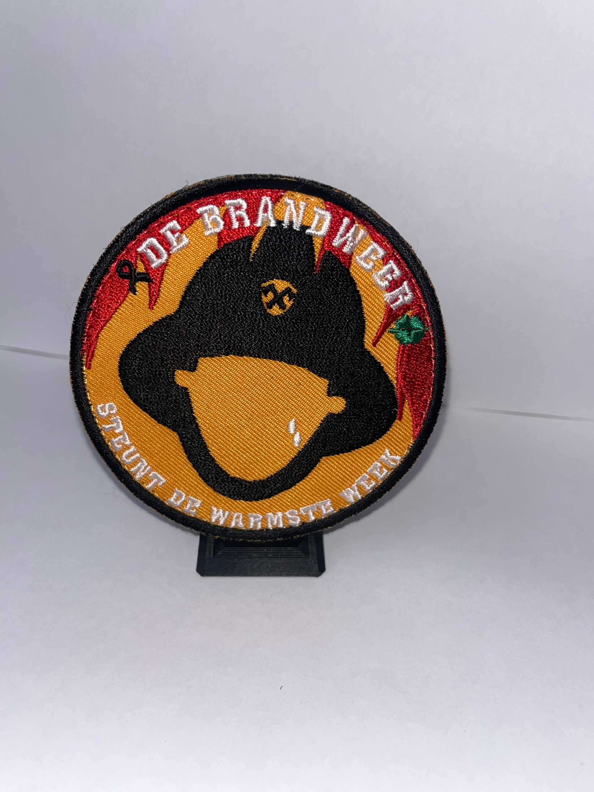 Herdenkingsbadge ‘brandweer beringen’
