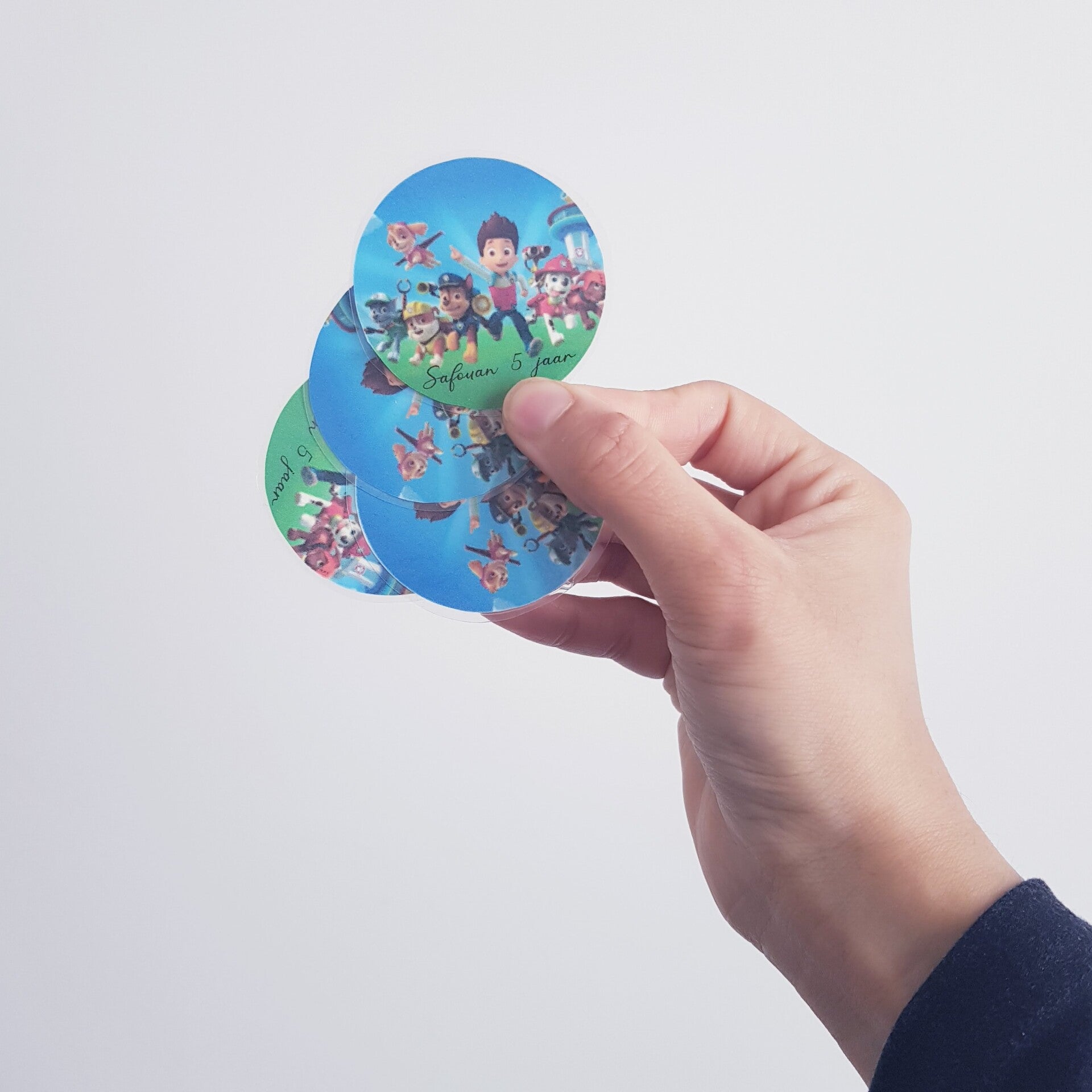 DIY Label rond 10 stuks