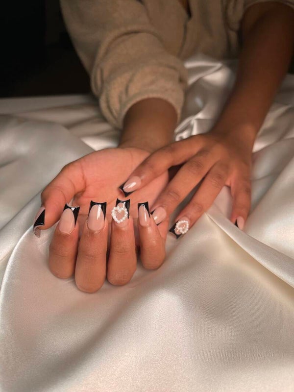 Pearled Heart French