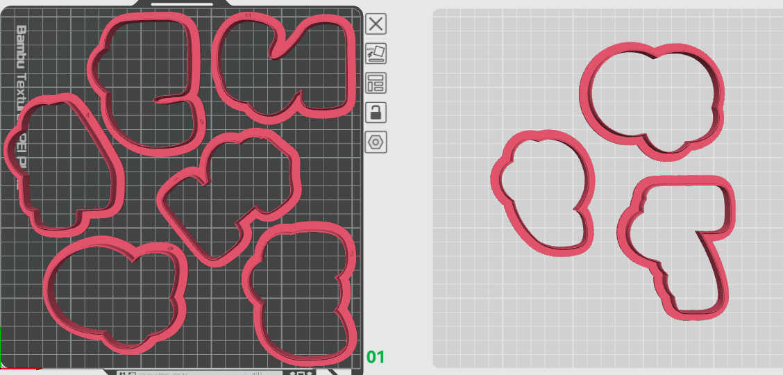 Number 1-9 with balloons set