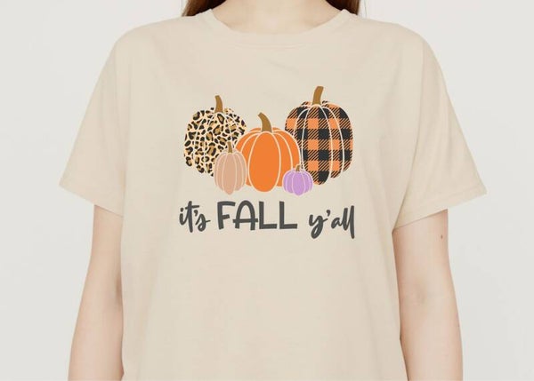 It's Fall y'all- Fall tee