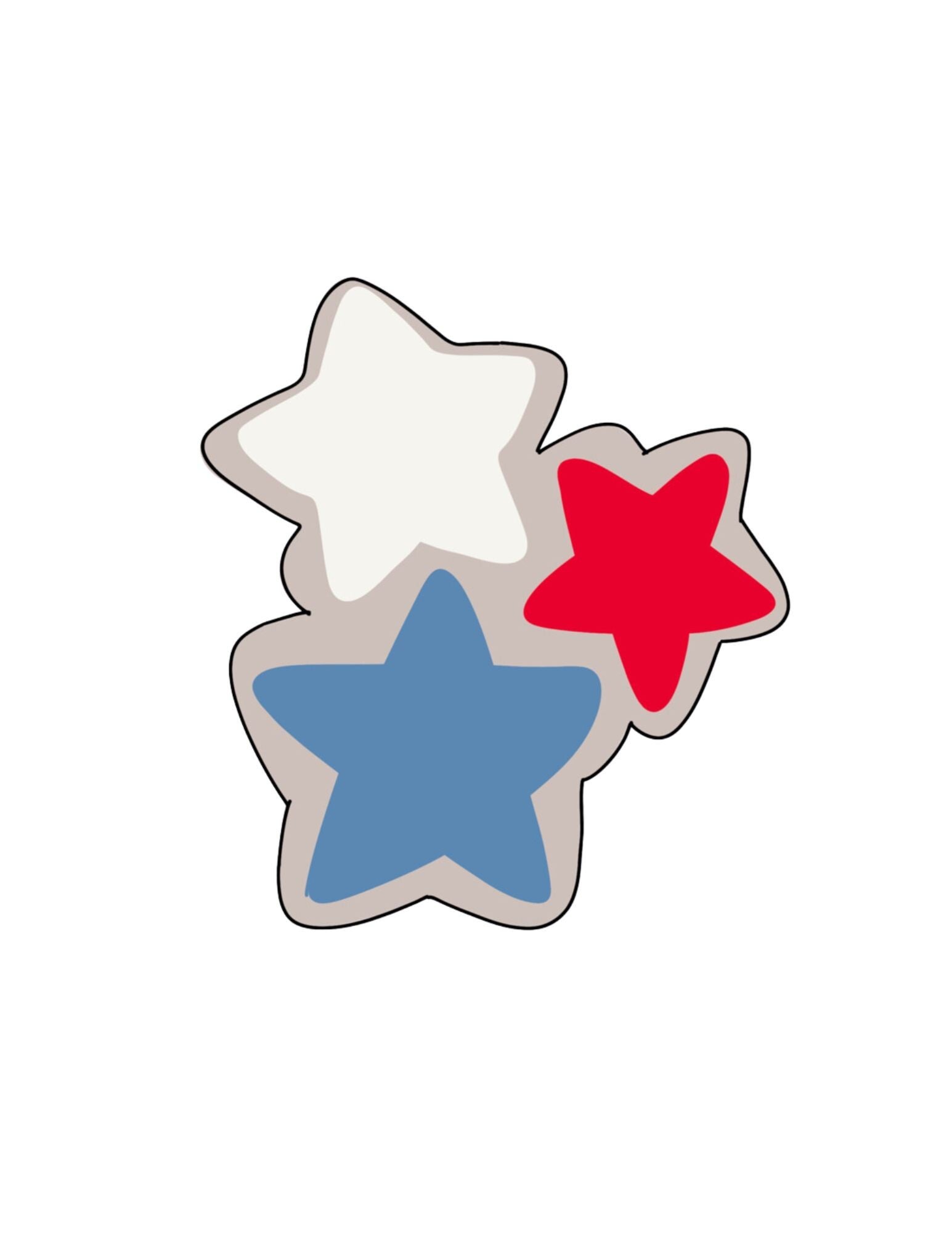 4th of July Stars