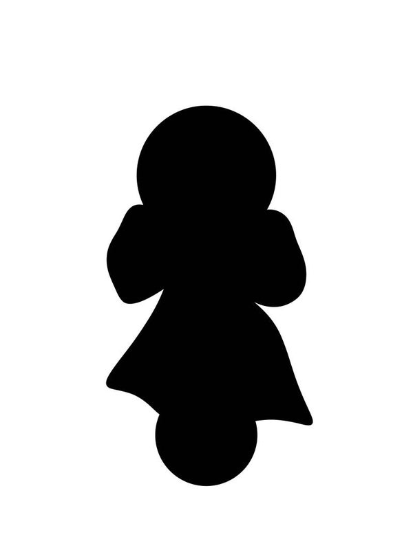 Baby rattle Wavy Bow STL file