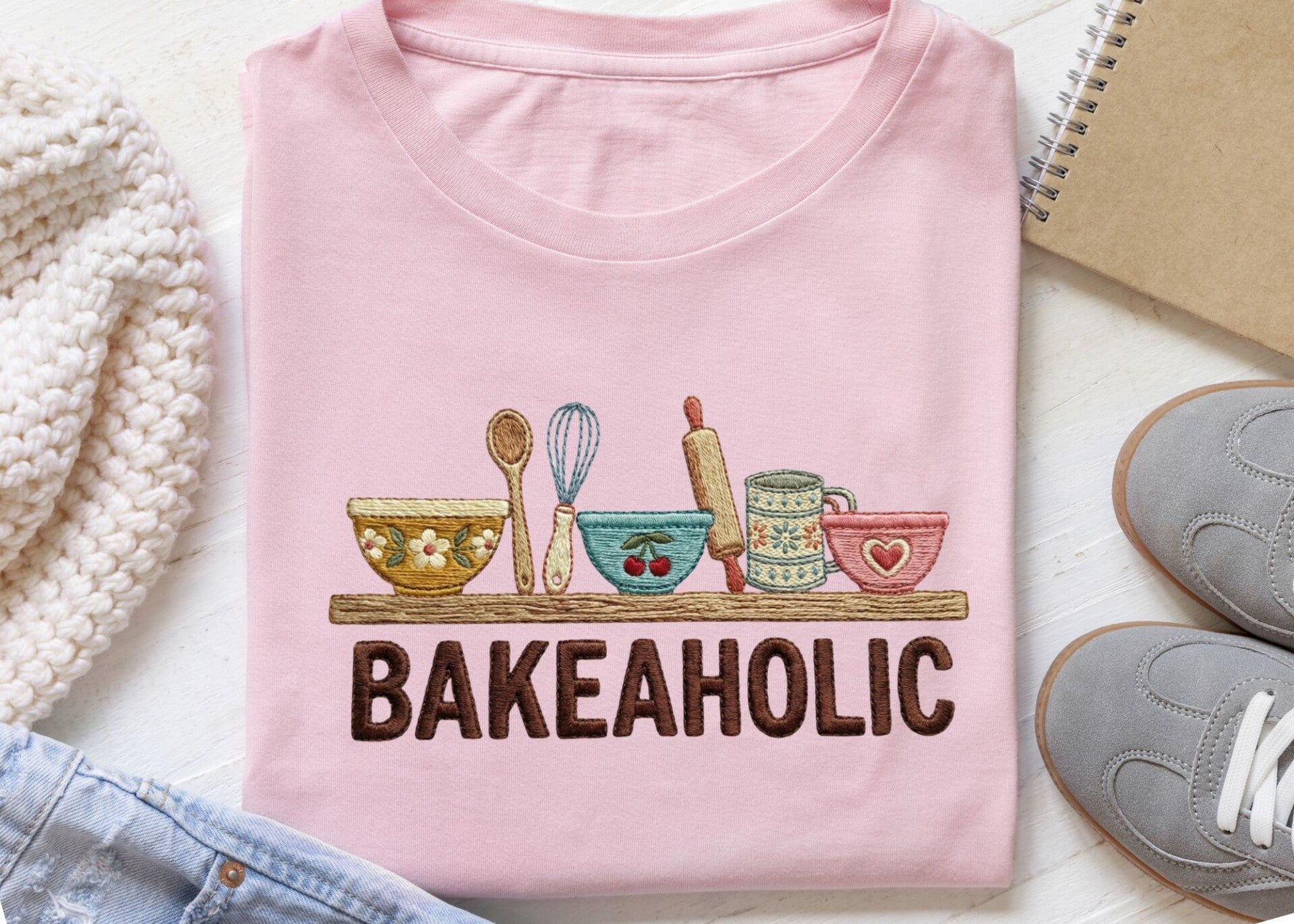 Bakeaholic tee