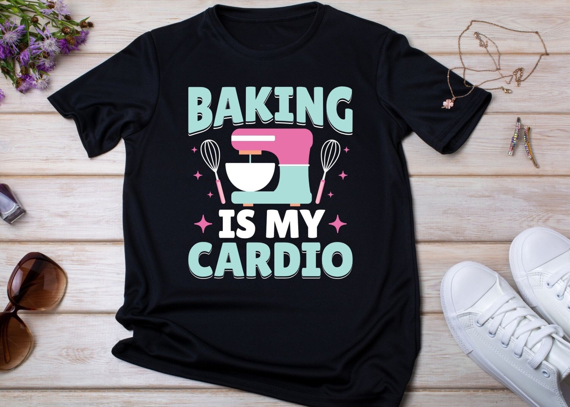 Baking is my cardio Tee