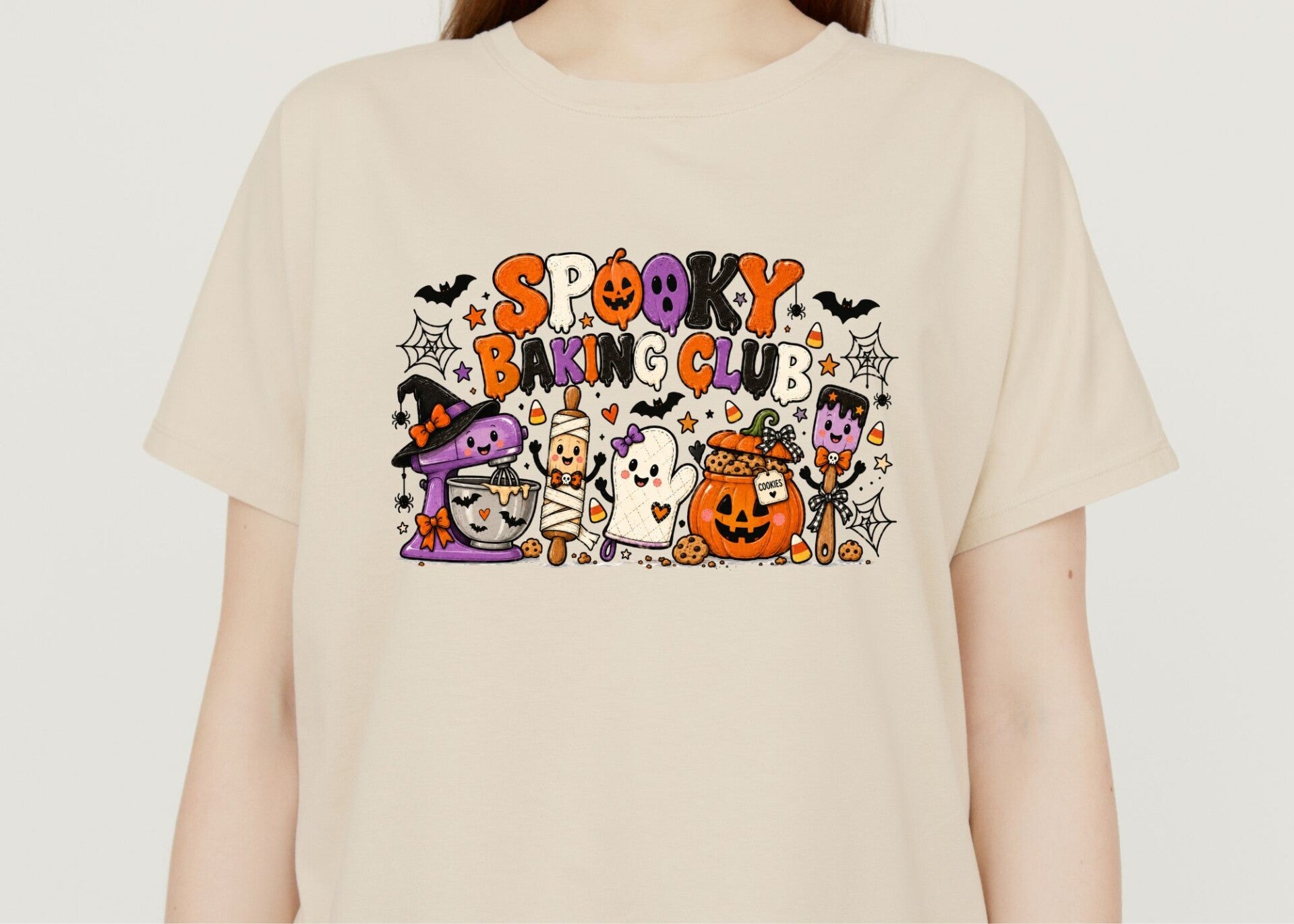Baking Club Halloween tee