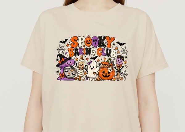 Baking Club Halloween tee