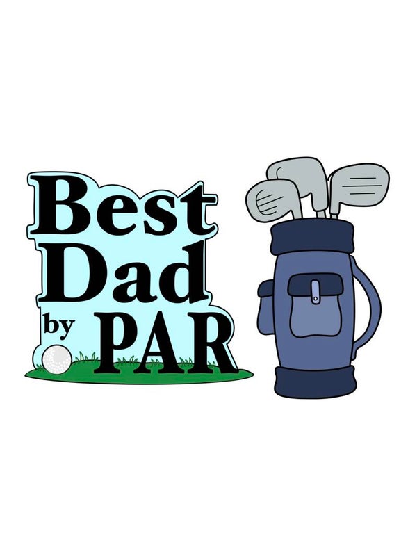 Father's Day Set "Best Dad by Par"