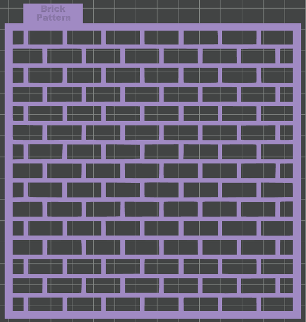 Brick Pattern (Printed)
