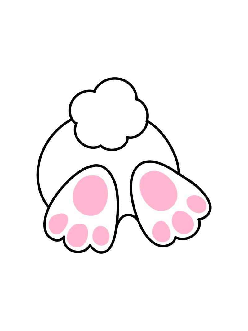 Easter Bunny Feet STL file