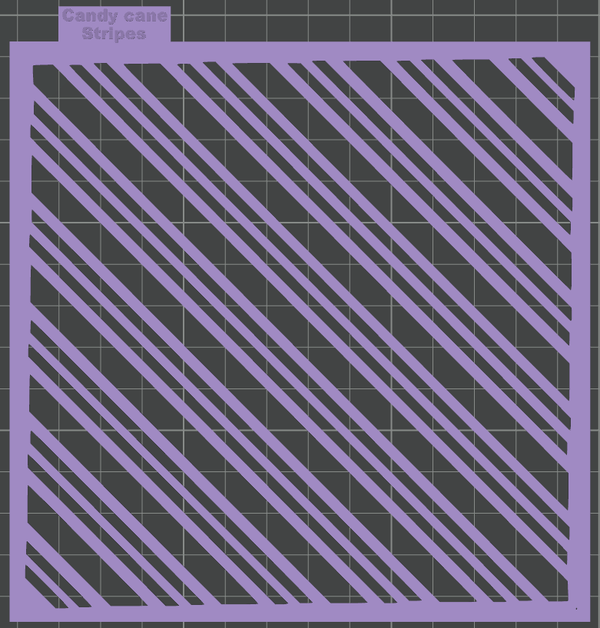 Candy Cane Stripes (STL file)