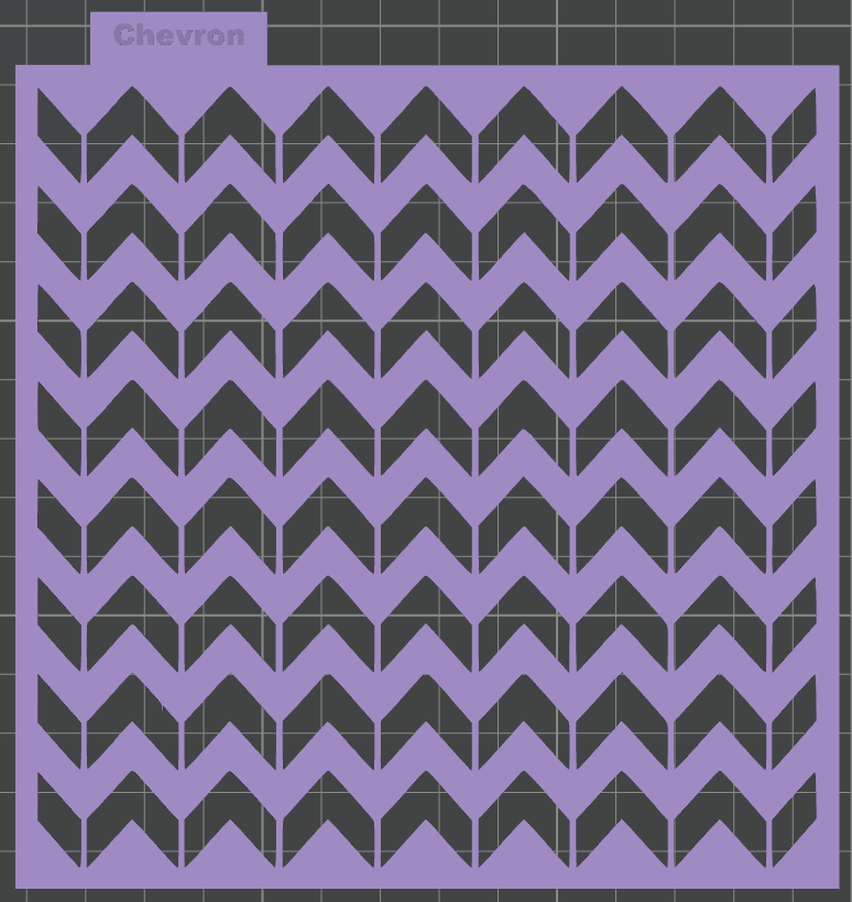 Chevron Pattern (Printed)