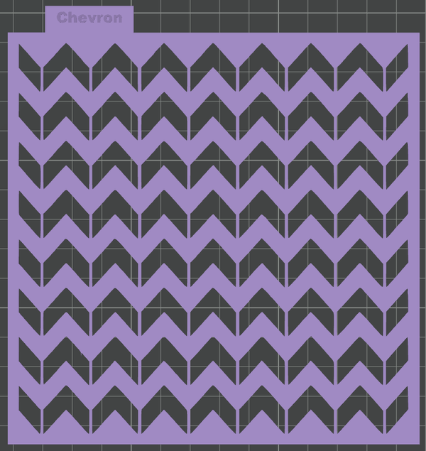 Chevron Pattern (STL file)