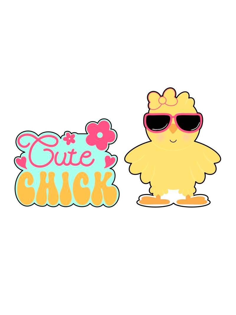 Cute Chick Set STL file