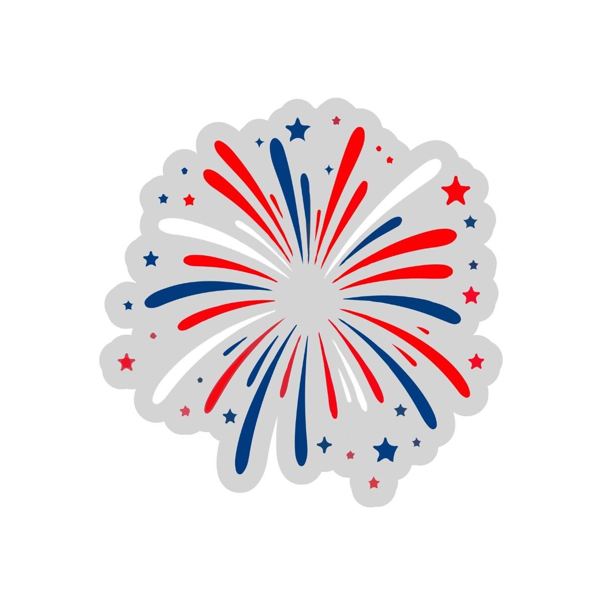 4th of July firework STL file