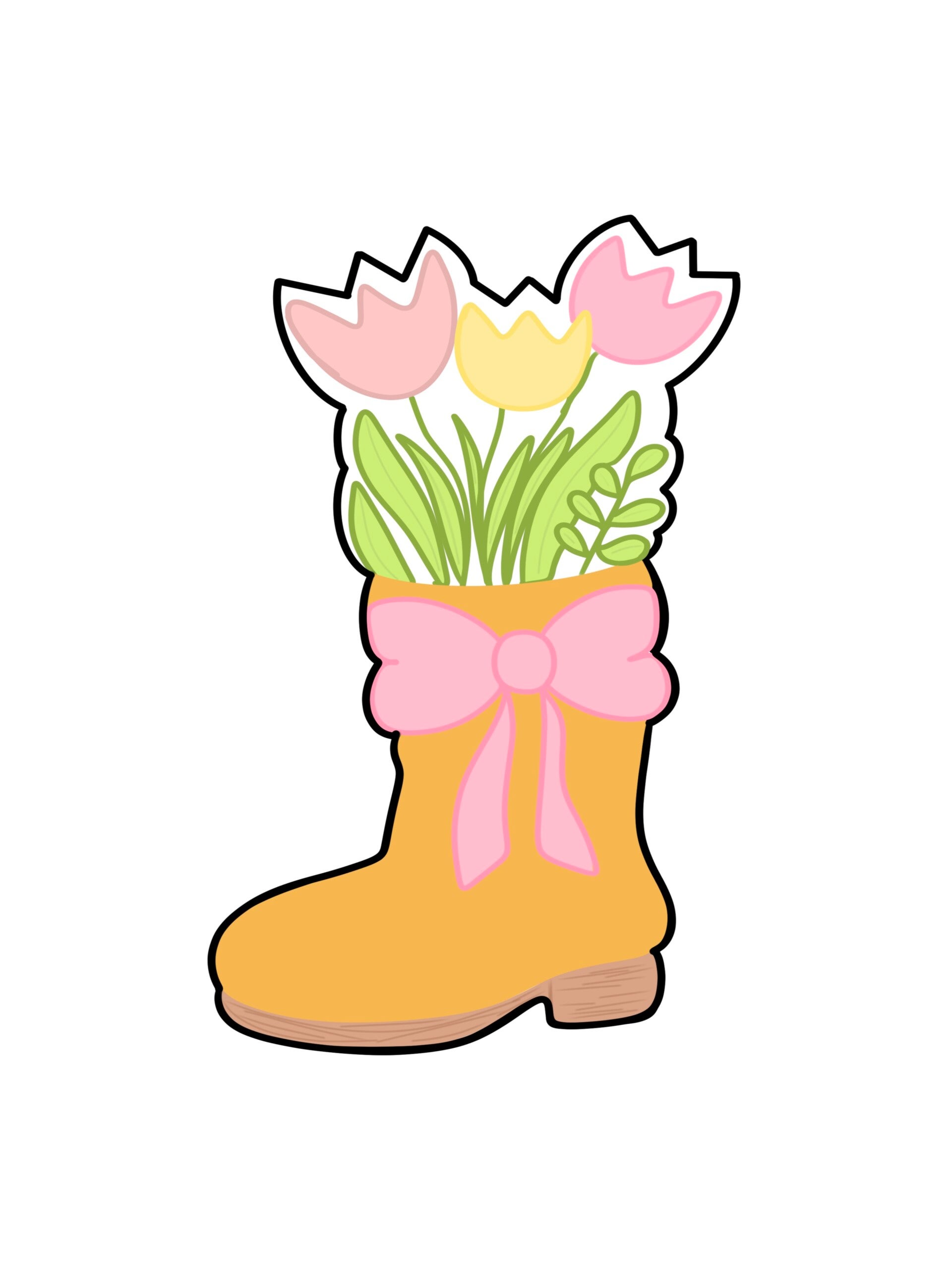 Flower Boot