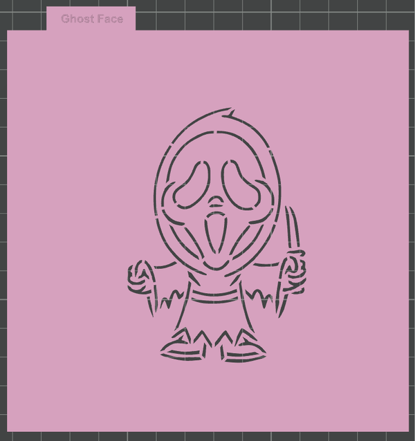 Ghost Face (STL file)