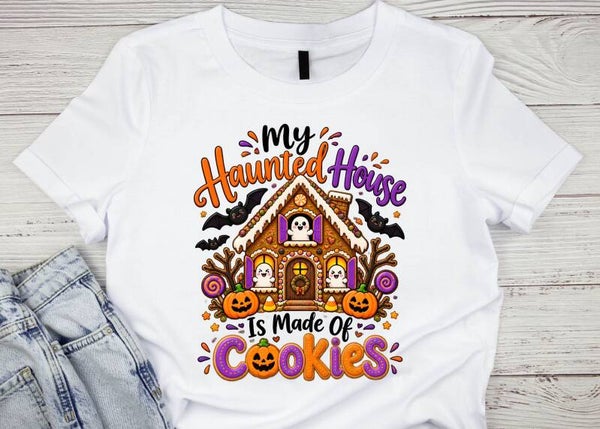 Haunted House Halloween tee