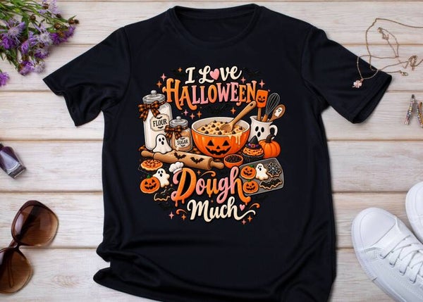 I Love Halloween Baking Halloween tee