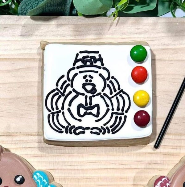Thanksgiving Paint your own cookie