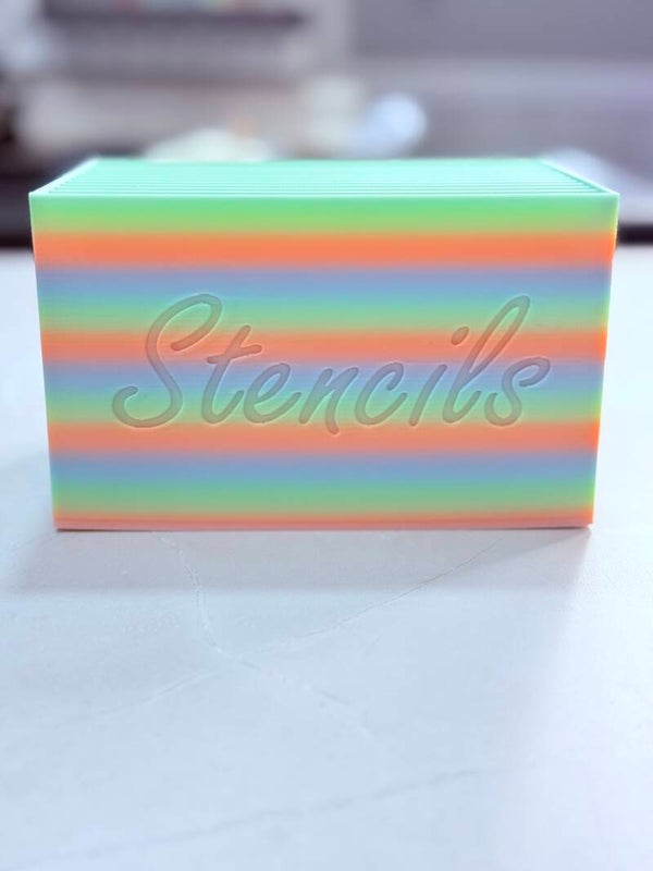 Stencil Holder Organizer (STLfile)