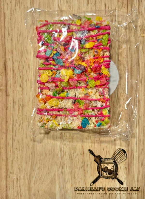 Fruity Pebbles Rice Krispie Treat