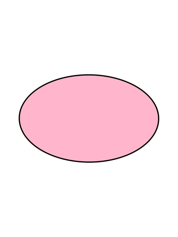 Narrow Oval STL file