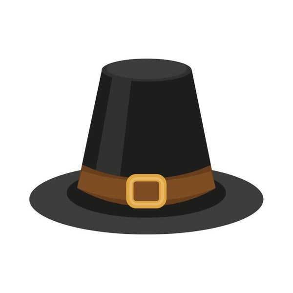 Pilgrim Hat Cake Poppin' Shape