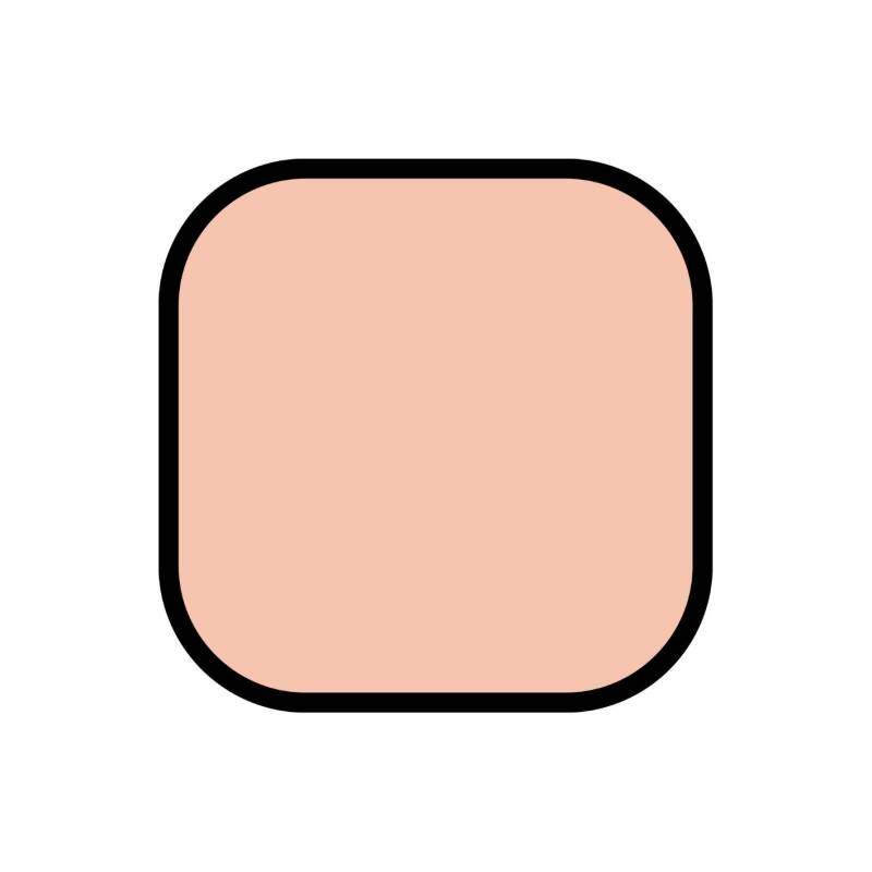 Rounded square STL file