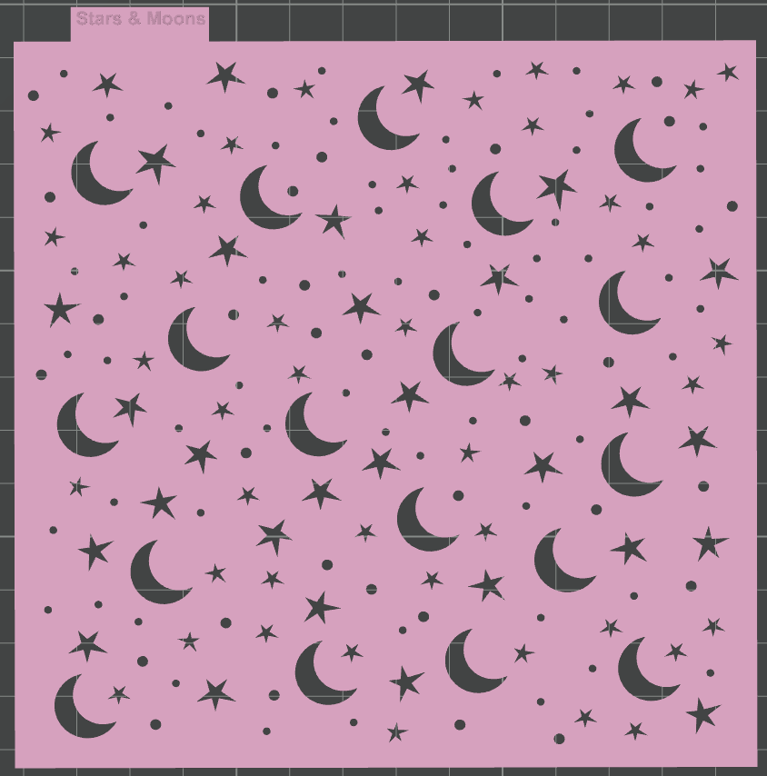 Stars & Moons (Printed)