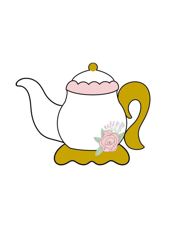 tea pot (printed)