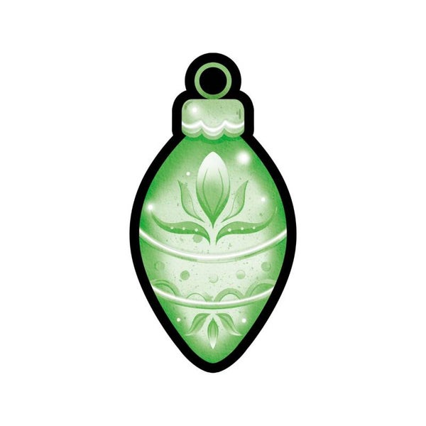 Christmas Ornament pear shaped