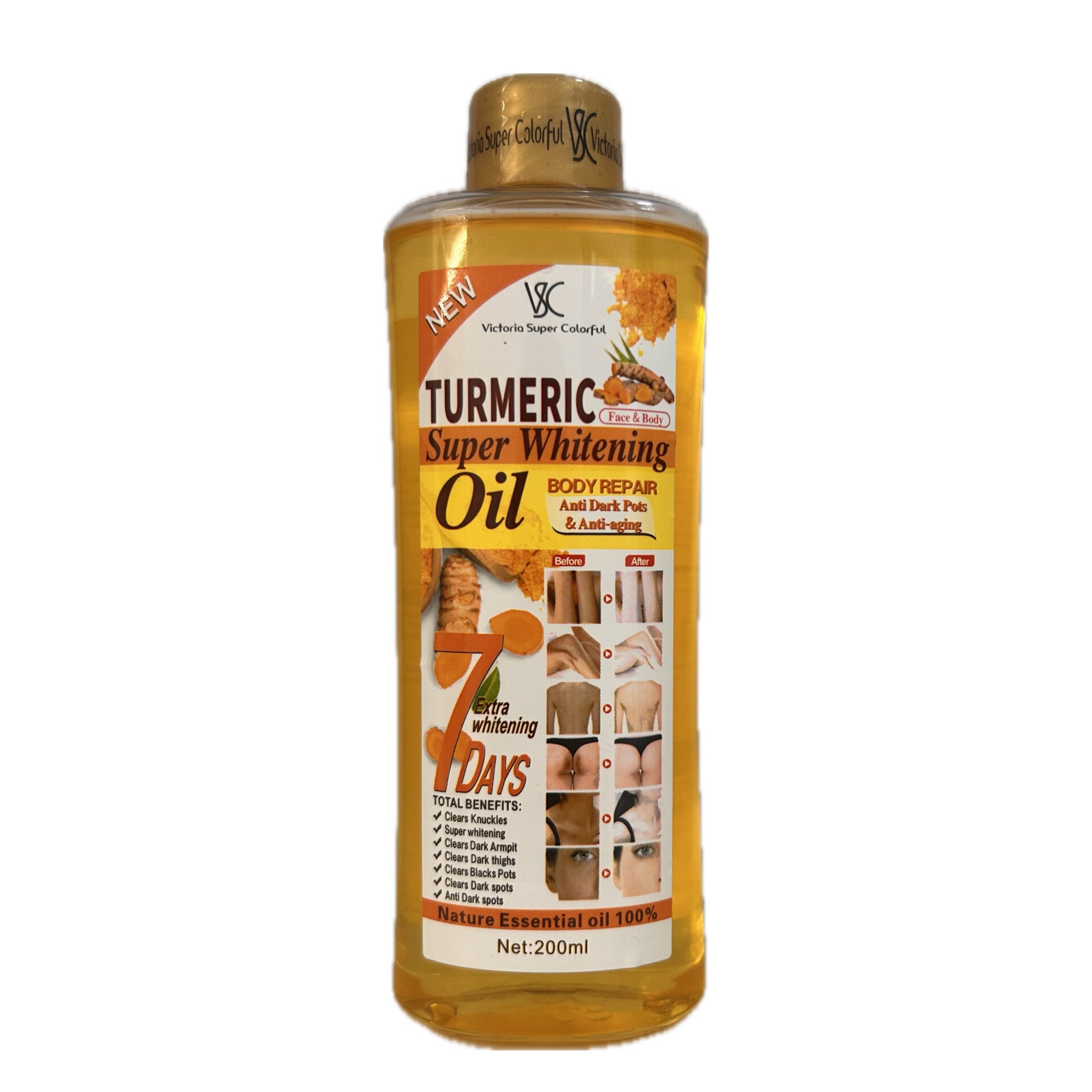 Turmetric Super whitening Oil
