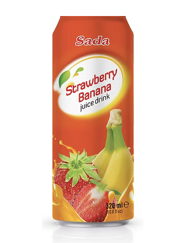 Jus de fraise banane