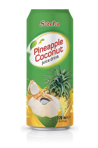 Jus d'ananas de noix de coco